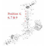 PACKNINGSSATS CYLINDER 55-S15